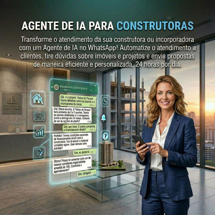 Agente de IA para  Construtoras