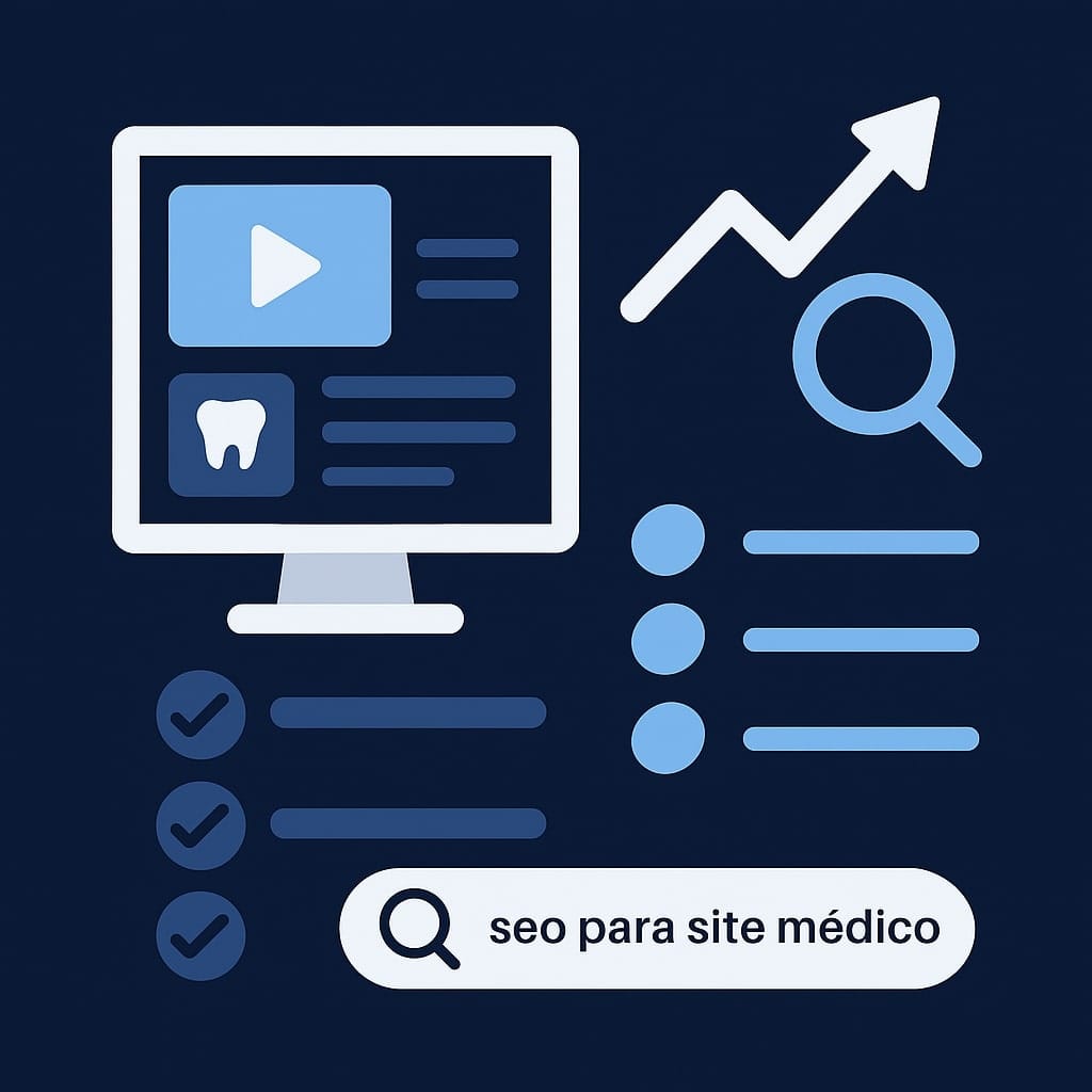 Gestão e otimização de SEO, Conteúdo e Atualizações para Sites Médicos