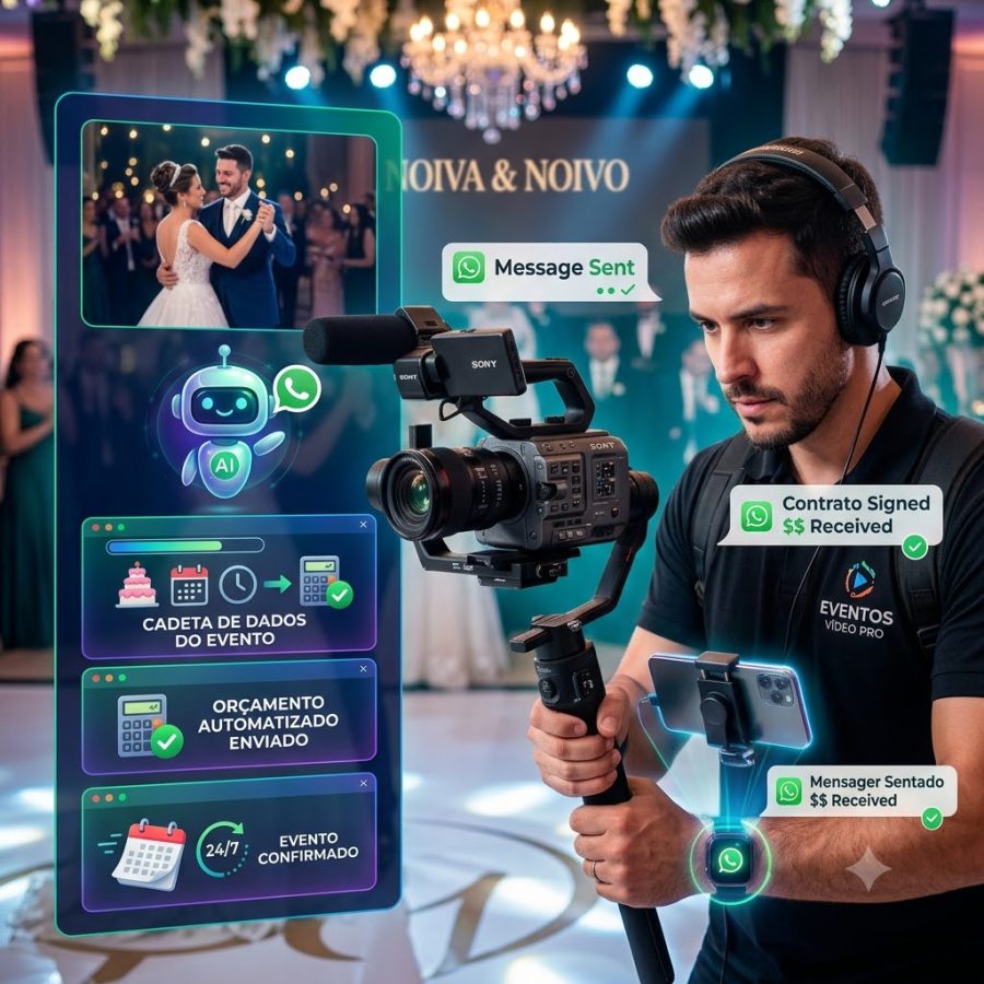 Agente de IA para Cinegrafistas e Produtoras de Vídeo para Eventos